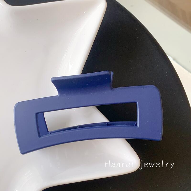 Wholesale Back Head Square Frosted Large Women's Elegant Bath Hair Clip